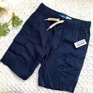 NWT Boys Old Navy Pull-On Shorts (Navy Blue) M/8